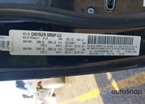 2014 Jeep Patriot High Altitude из США, поврежденный, VIN 1C4NJPFA4ED887680